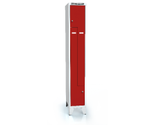 Cloakroom locker Z-shaped doors ALDOP with feet 1920 x 300 x 500